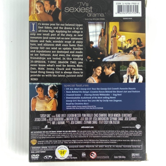 Gossip Girl Season 2 / The Complete Second Season 7 Disc Set  DVD - Picture 2 of 9